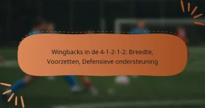 Wingbacks in de 4-1-2-1-2: Breedte, Voorzetten, Defensieve ondersteuning
